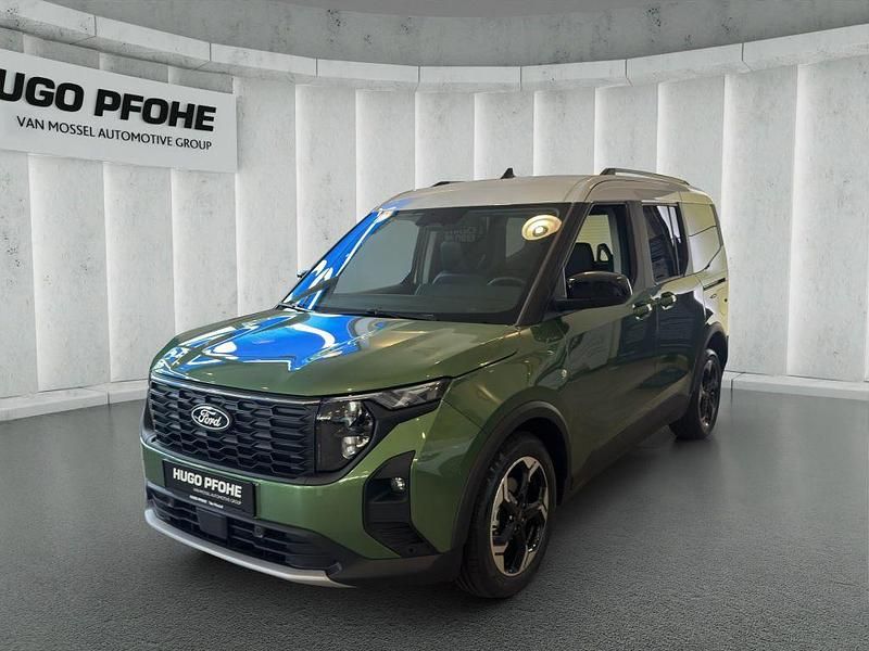 Bursting green metallic Neu 2025 Ford Tourneo Courier Active Van / Kleinbus | 31.621 € (Teuer) - Bild 1/4