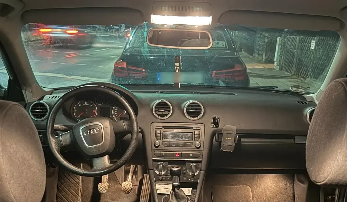 Gebraucht Audi A3 Sportback 105 PS (77 kW) 2008 Grau Kleinwagen