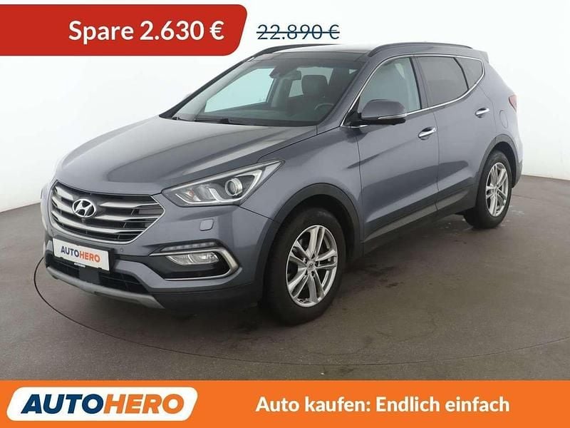 Gebraucht Hyundai Santa Fe Premium 200 PS (147 kW) 2018 Titanium silver SUV