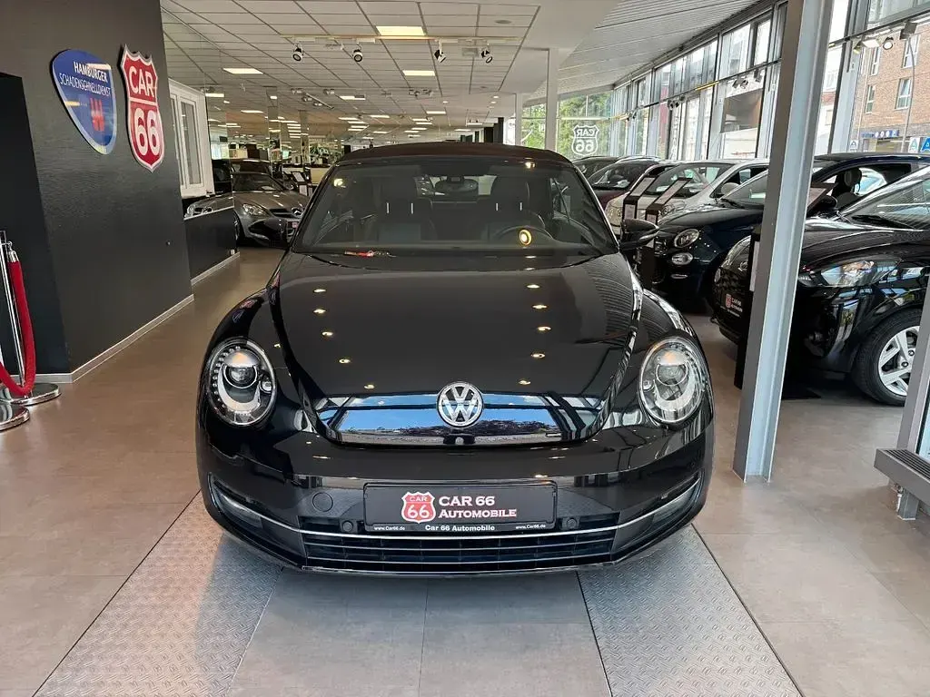 Gebraucht VW Beetle Cabriolet Design 160 PS (117 kW) 2014 Schwarz Cabrio