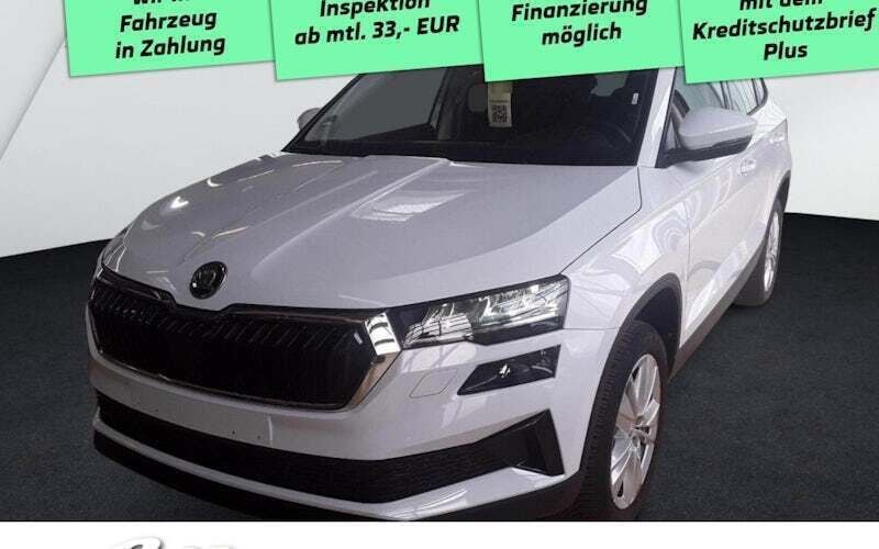Weiß Gebraucht 2024 Skoda Karoq Selection SUV | 28.950 € (Guter Preis) - Bild 1/4