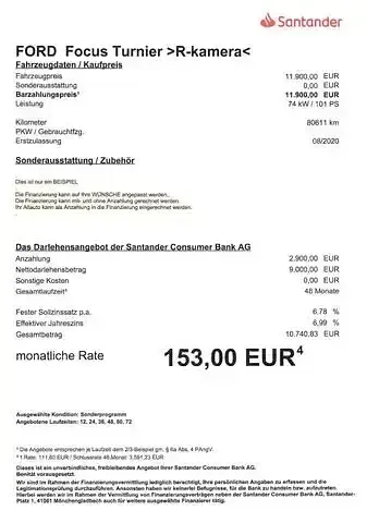 Używany Ford Focus 101 KM (74 kW) 2020 Srebrny Sedan/Limuzyna