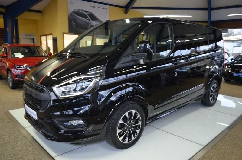 Schwarz Gebraucht 2021 Ford Transit Custom Sport Kombi | 34.880 € (Fairer Preis) - Bild 1/4
