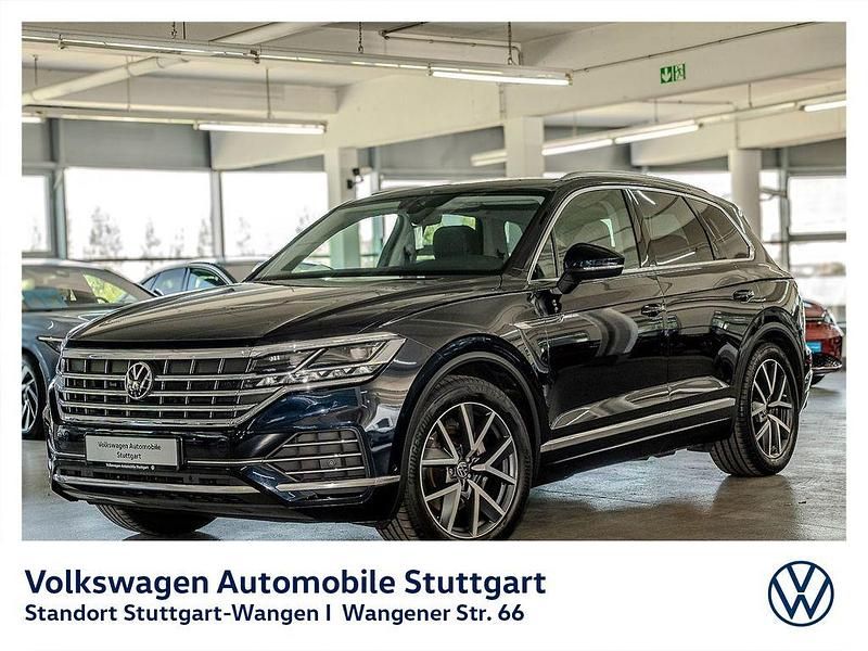 Blau Gebraucht 2021 VW Touareg Elegance SUV | 54.930 € (Etwas zu teuer) - Bild 1/4
