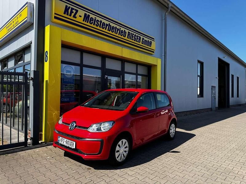 Rot Gebraucht 2017 VW up! move up! Kleinwagen | 8.200 € (Fairer Preis) - Bild 1/4