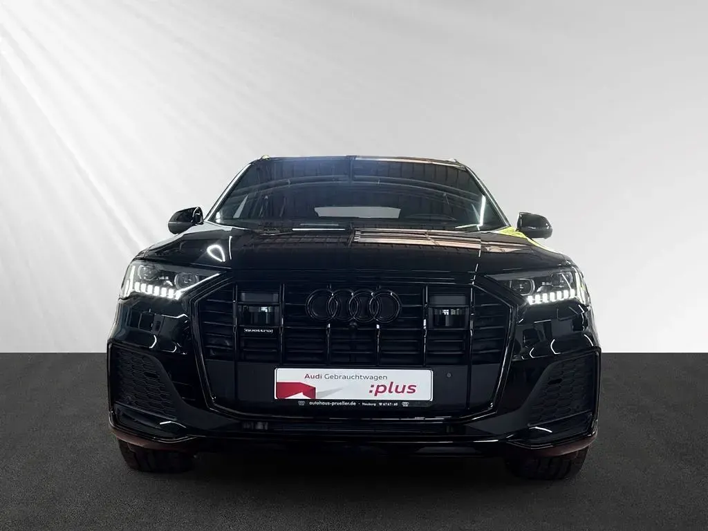 Gebraucht Audi Q7 S-Line 286 PS (210 kW) 2023 Mythosschwarz metallic (schwarz) SUV
