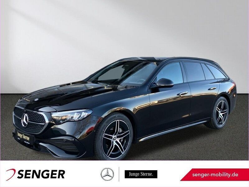 Schwarz Gebraucht 2023 Mercedes E220 AMG Kombi | 51.940 € (Etwas zu teuer) - Bild 1/4
