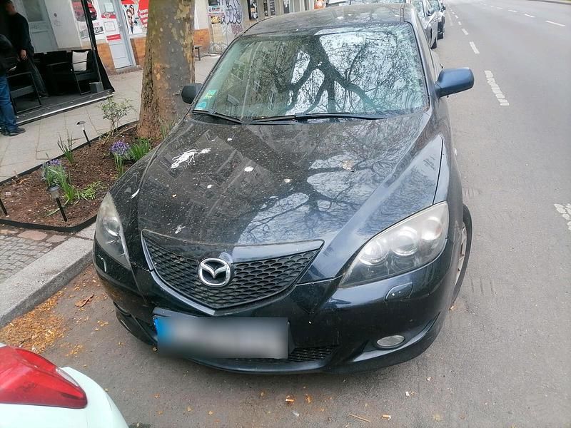 Second-hand Mazda 3 105 CP (77 kW) 2005 Negru Berlinǎ