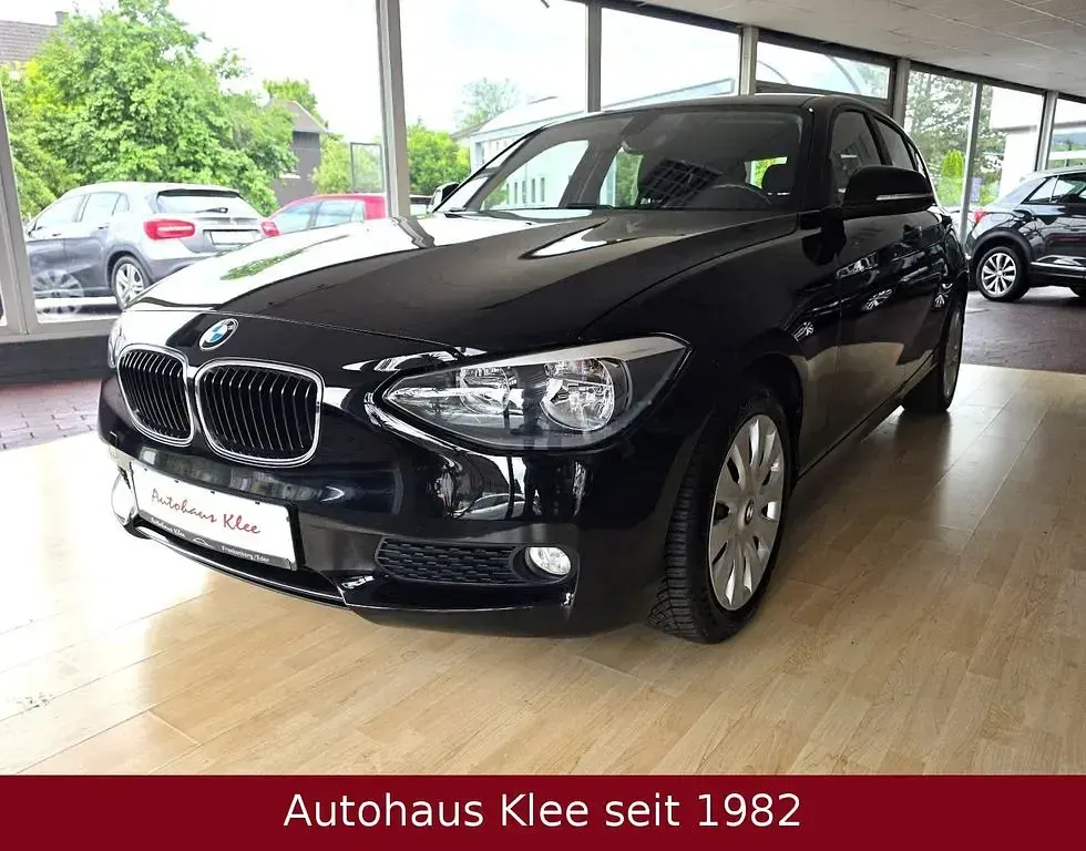 Gebraucht BMW 114 102 PS (75 kW) 2013 Schwarz Kleinwagen