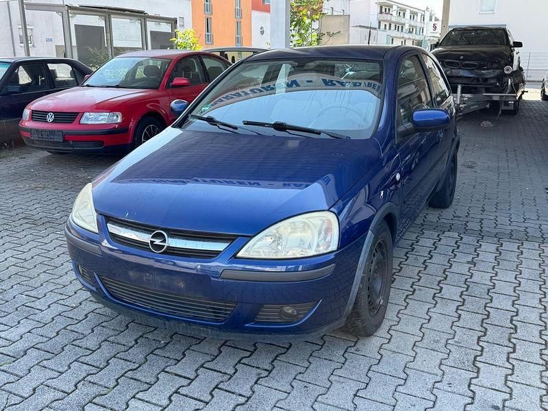 Gebraucht Opel Corsa Enjoy 75 PS (55 kW) 2003 Ultrablau mi2 Kleinwagen