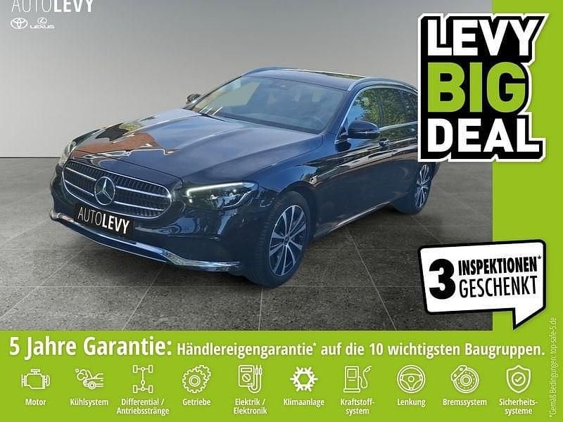 Schwarz Gebraucht 2022 Mercedes E300 Avantgarde Kombi | 31.990 € (Superpreis) - Bild 1/4