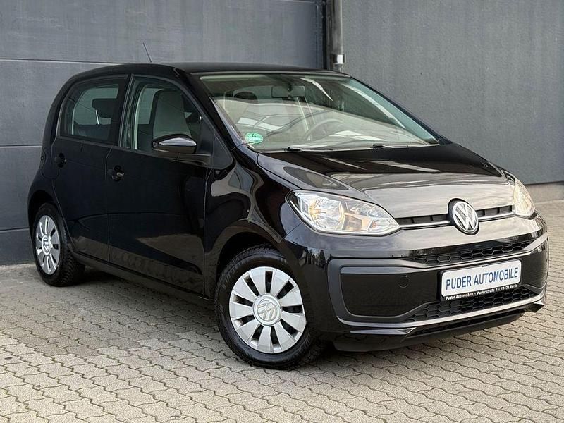 Gebraucht VW up! move up! 60 PS (44 kW) 2018 Schwarz Kleinwagen