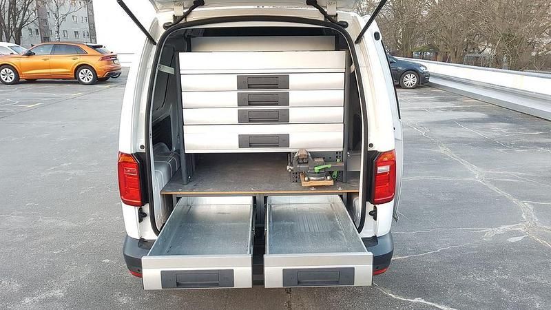 Gebraucht VW Caddy Maxi 102 PS (75 kW) 2017 Weiß Van / Kleinbus