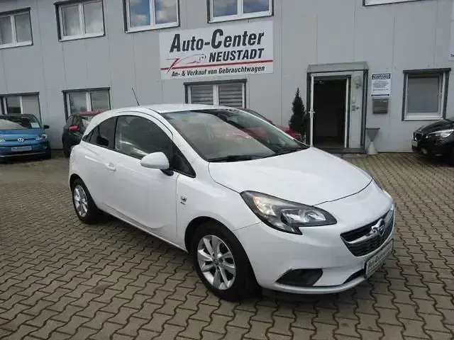 Gebraucht Opel Corsa drive 90 PS (66 kW) 2016 Weiß Kleinwagen