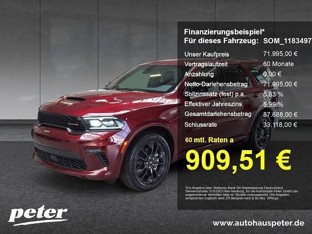 Octane red pearlcoat Neu 2025 Dodge Durango SUV | 71.995 € (Fairer Preis) - Bild 1/2
