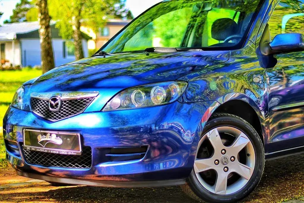 Usata Mazda 2 80 CV (58 kW) 2007 Blu Utilitaria