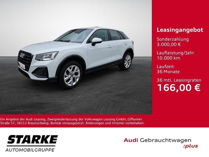 Gletscherweiß metallic Gebraucht 2024 Audi Q2 Advanced Plus SUV | 28.550 € (Superpreis) - Bild 1/4