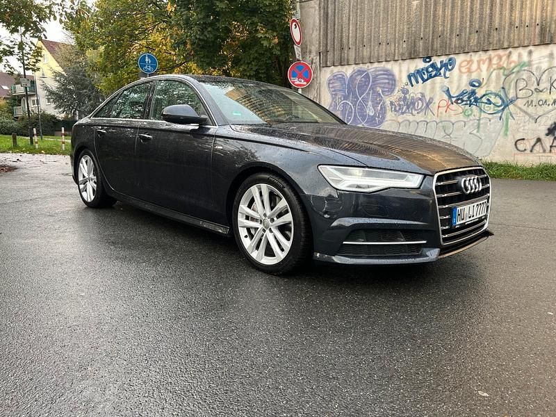 Blau Gebraucht 2017 Audi A6 S-Line Limousine | 14.999 € (Guter Preis) - Bild 1/4