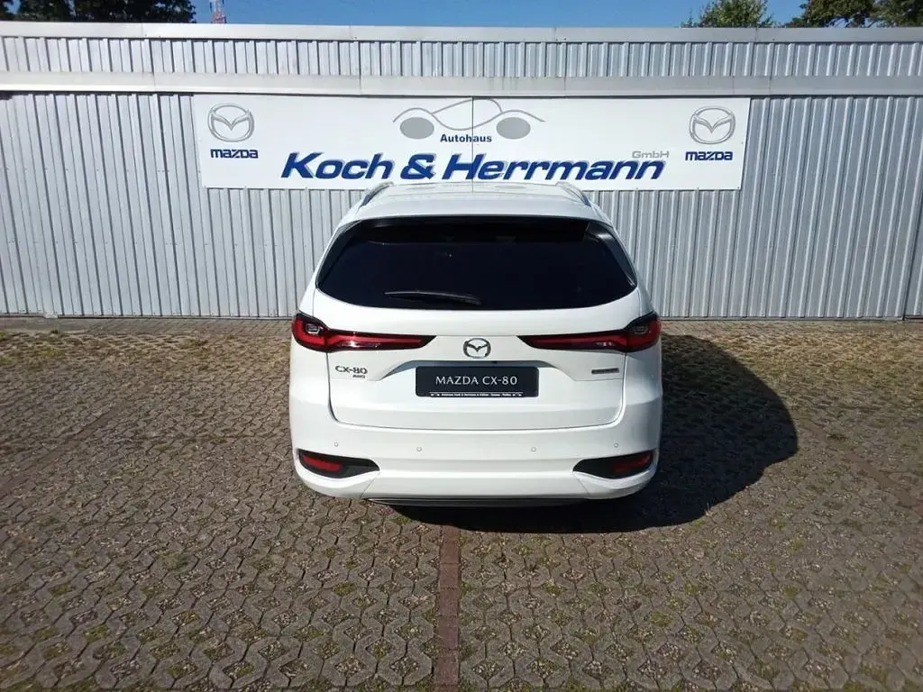 Neu Mazda CX-80 Homura-Line 328 PS (241 kW) 2026 Weiß SUV