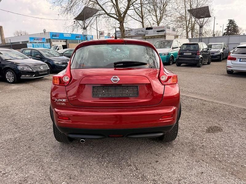 Gebraucht Nissan Juke Acenta 117 PS (86 kW) 2013 Rot SUV