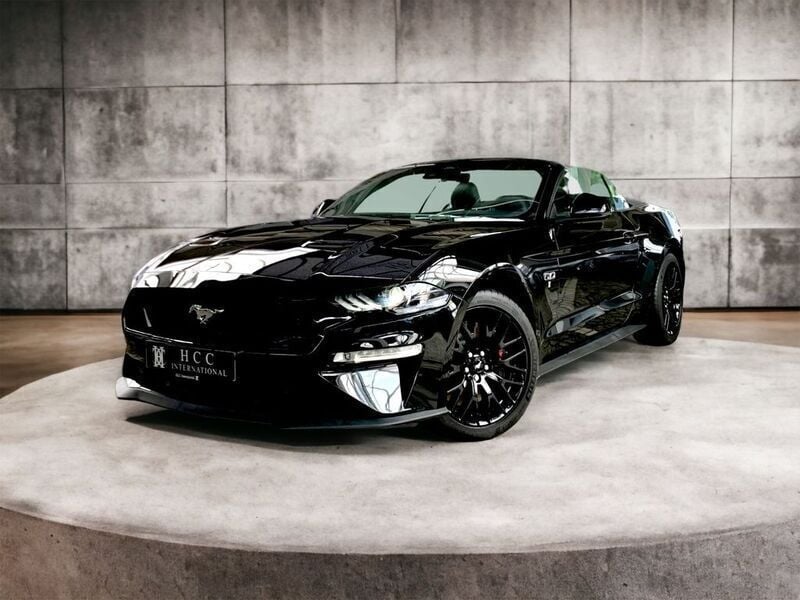 Schwarz (iridium schwarz mica) Gebraucht 2022 Ford Mustang GT Cabrio | 54.980 € (Teuer) - Bild 1/4