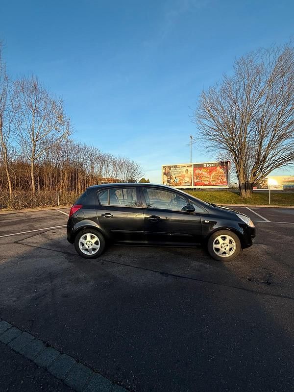 Gebraucht Opel Corsa 60 PS (44 kW) 2007 Schwarz Kleinwagen
