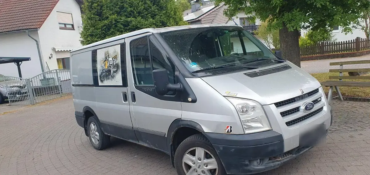 Gebraucht Ford Transit 140 PS (102 kW) 2008 Silber Van / Kleinbus