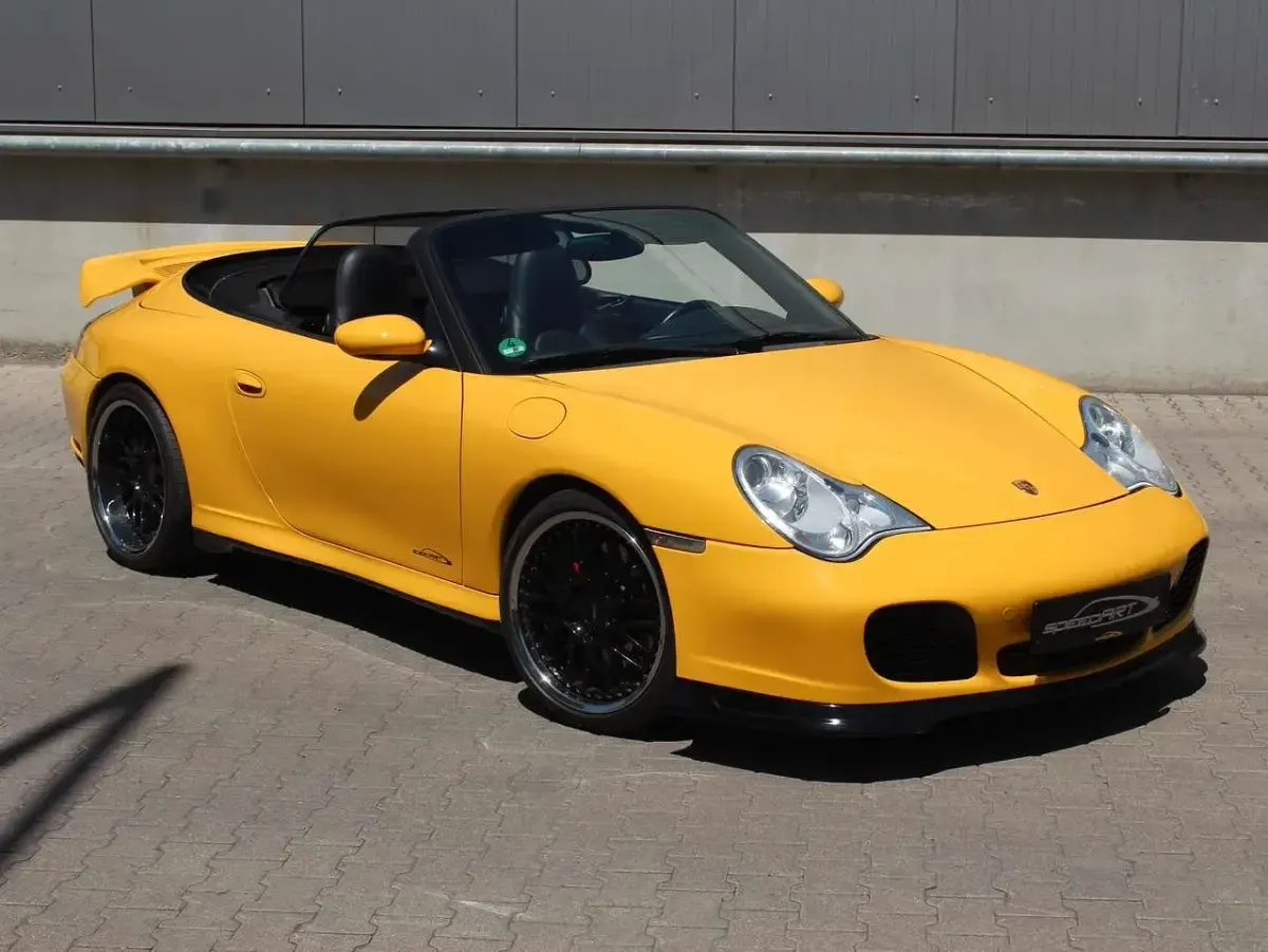 Gebraucht Porsche 911 Carrera Cabriolet 320 PS (235 kW) 2004 Speedgelb l12h Cabrio