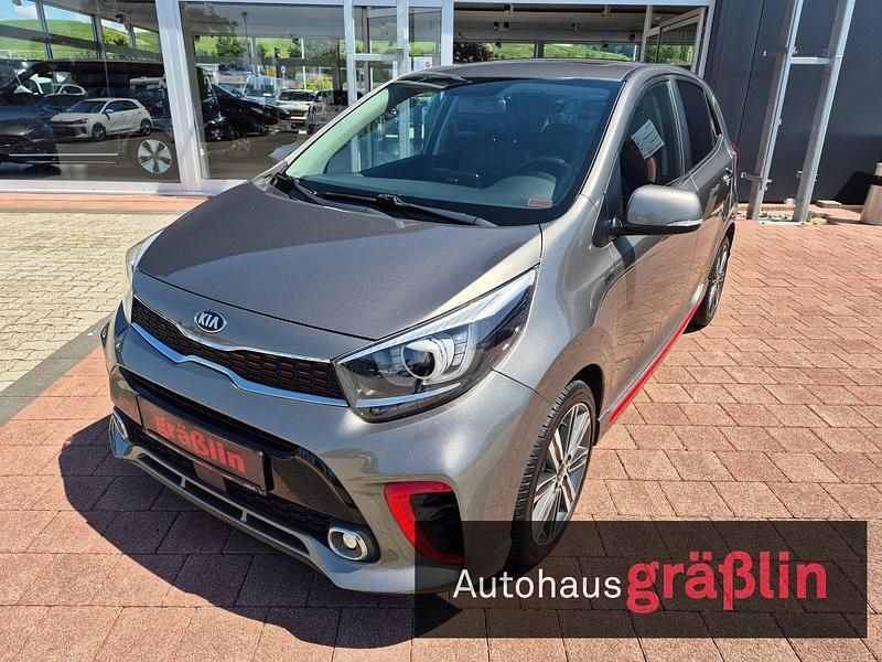 Silber Gebraucht 2019 Kia Picanto GT-Line Kleinwagen | 11.900 € (Fairer Preis) - Bild 1/3