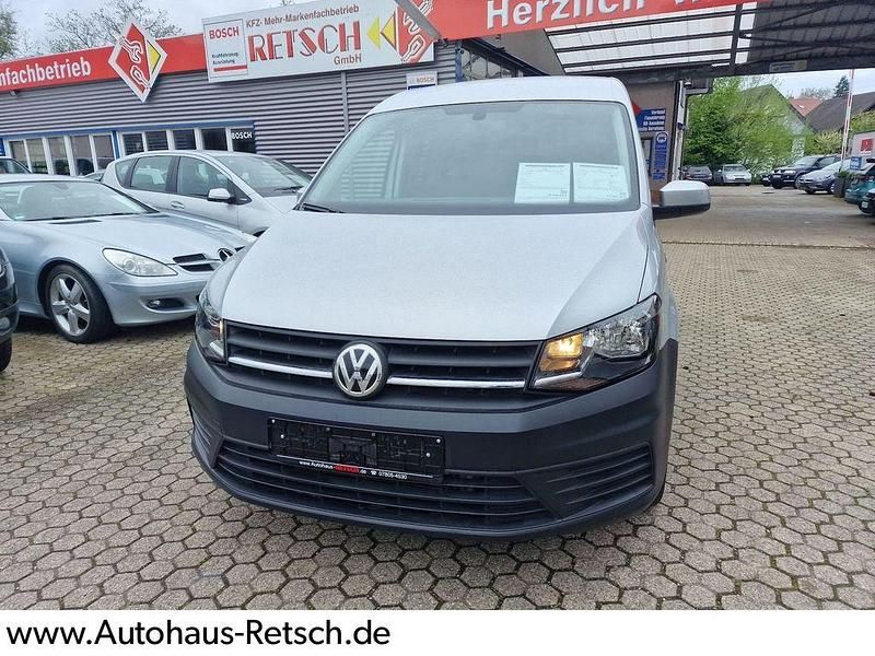Silber Gebraucht 2017 VW Caddy Trendline Van / Kleinbus | 18.900 € - Bild 1/4