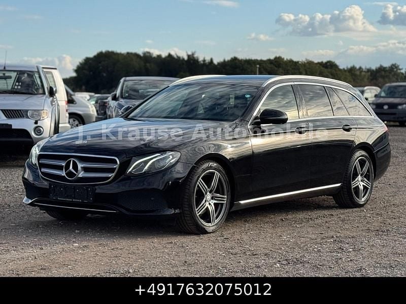 Gebraucht Mercedes E220 194 PS (142 kW) 2017 Schwarz Kombi