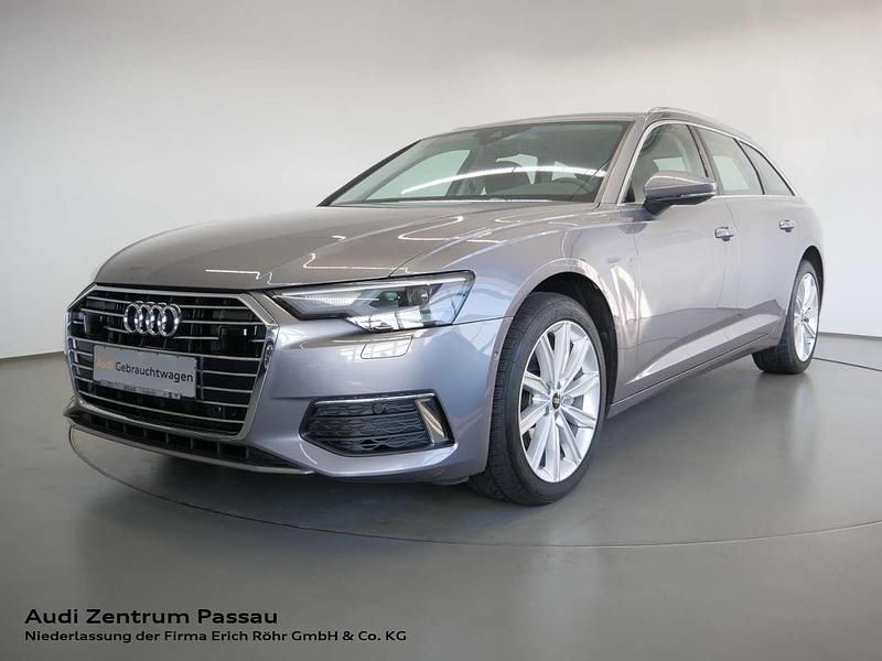 Taifungrau metallic Gebraucht 2021 Audi A6 Ambiente Kombi | 32.490 € (Guter Preis) - Bild 1/4
