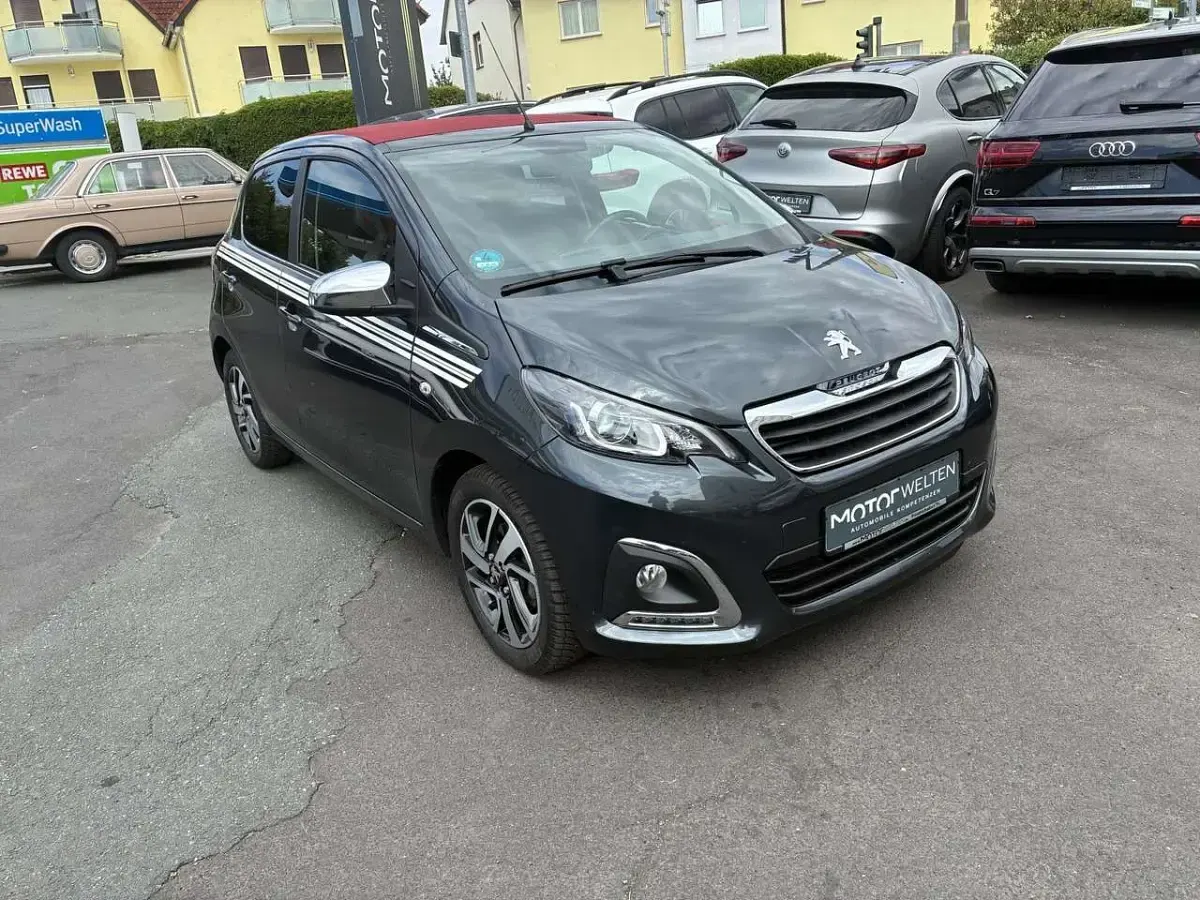Gebraucht Peugeot 108 Top! Collection 72 PS (52 kW) 2020 Zu lackieren dark grey mica 1e Kleinwagen