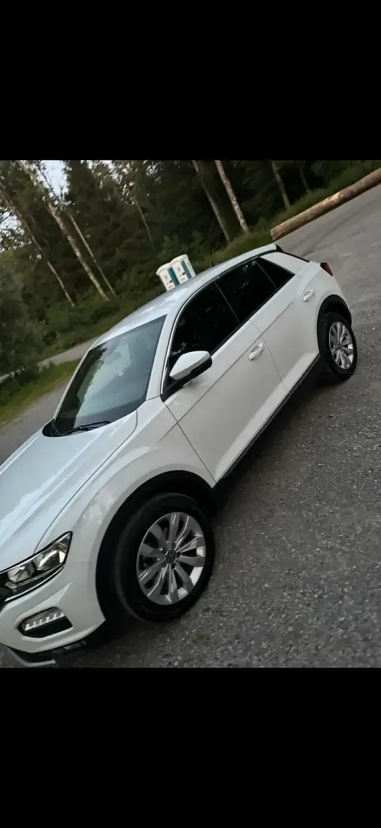 Gebraucht VW T-Roc Sportline 150 PS (110 kW) 2021 Weiß SUV