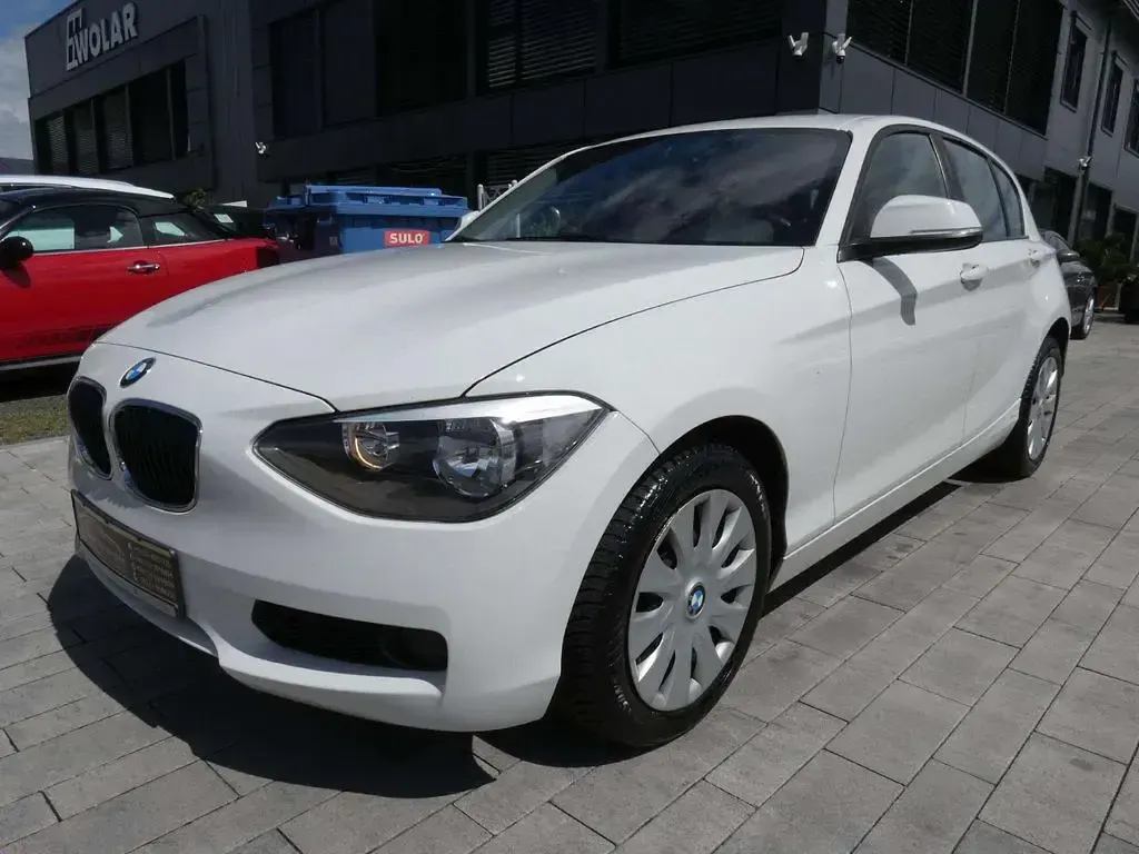 Gebraucht BMW 114 95 PS (69 kW) 2015 Weiß Kleinwagen