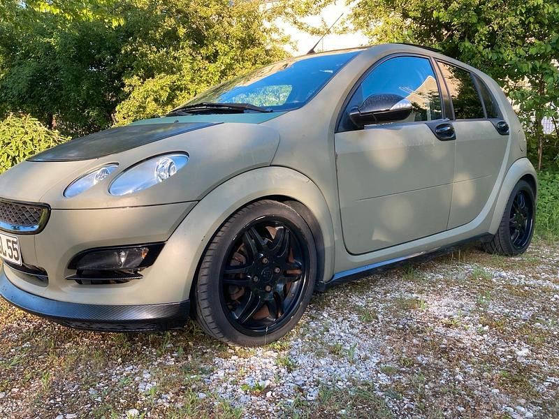 Schwarz Gebraucht 2005 Smart ForFour Brabus Kleinwagen | 3.990 € (Etwas zu teuer) - Bild 1/4