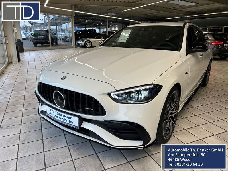 Polarweiss unilack Gebraucht 2023 Mercedes C43 AMG AMG Kombi | 56.690 € (Fairer Preis) - Bild 1/4