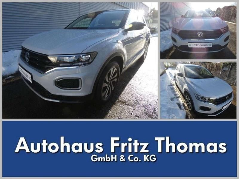 Gebraucht VW T-Roc Active 110 PS (80 kW) 2021 White silver schwarz SUV
