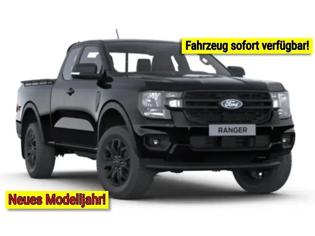 Neu Ford Ranger XLT 241 PS (177 kW) 2026 Schwarz Pickup