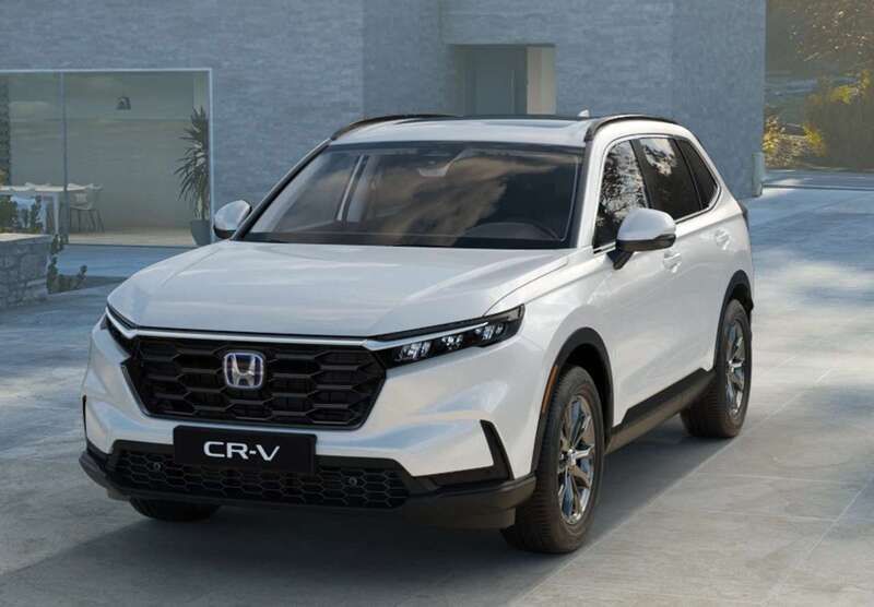 Platinum white pearl Neu 2025 Honda CR-V Elegance SUV | 49.600 € (Etwas zu teuer) - Bild 1/4