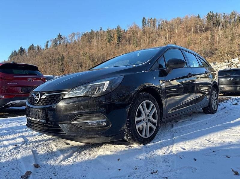 Schwarz Gebraucht 2020 Opel Astra Basis Kombi | 7.950 € (Superpreis) - Bild 1/4