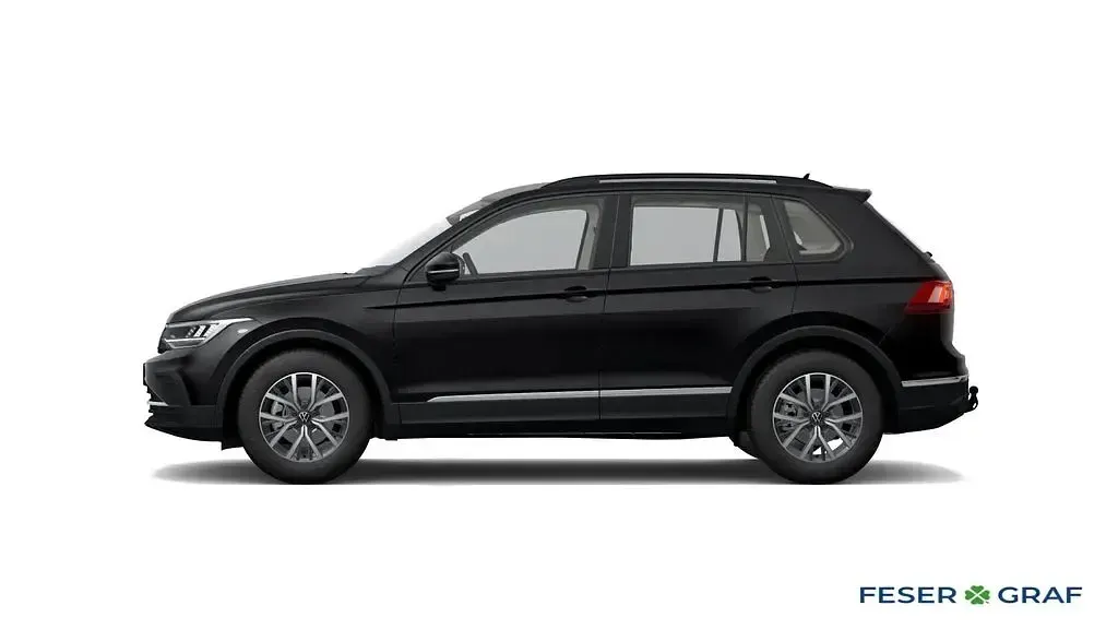 Gebraucht VW Tiguan Life 150 PS (110 kW) 2022 Deep black perleffekt SUV