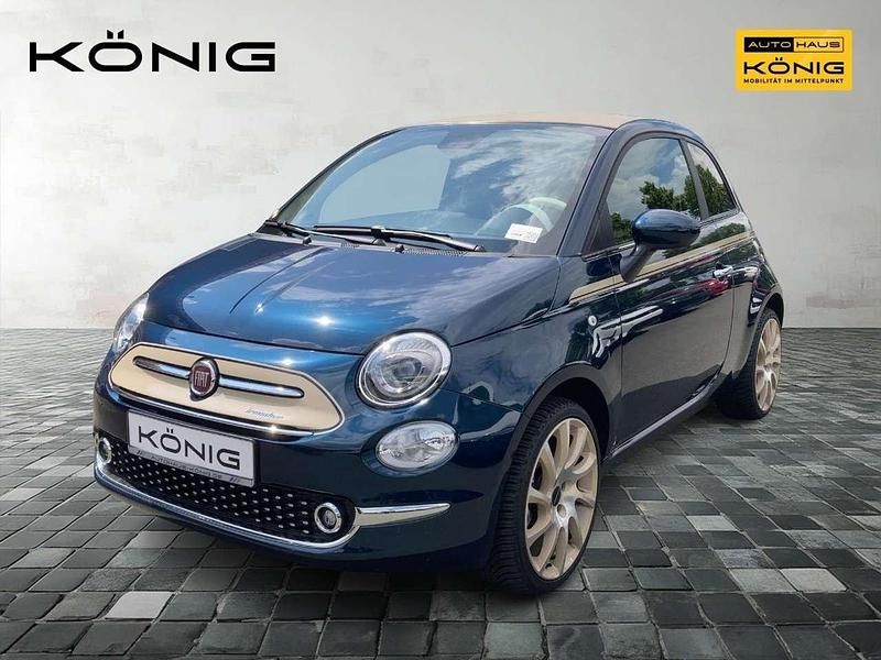 Blau Gebraucht 2023 Fiat 500C Dolcevita Cabrio | 19.990 € (Teuer) - Bild 1/4