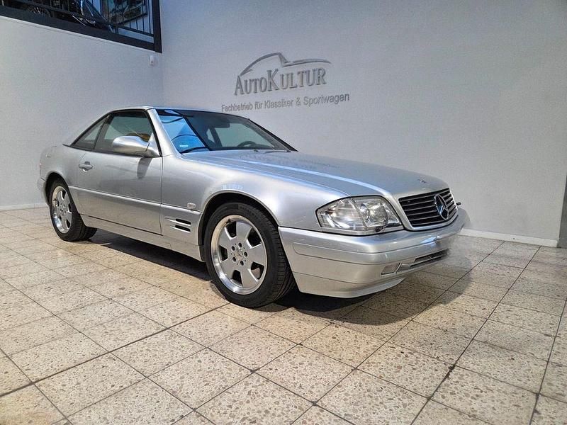 Gebraucht Mercedes SL320 224 PS (164 kW) 2000 Silber Cabrio