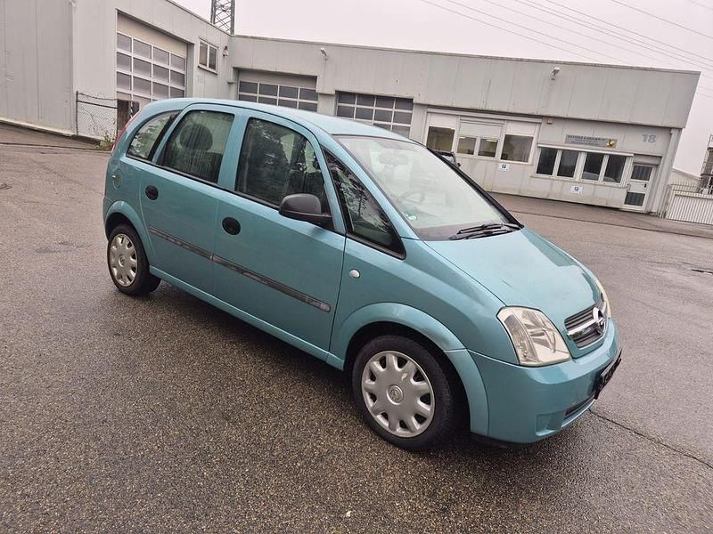 Grün Gebraucht 2003 Opel Meriva Cosmo Van / Kleinbus | 1.199 € (Guter Preis) - Bild 1/4