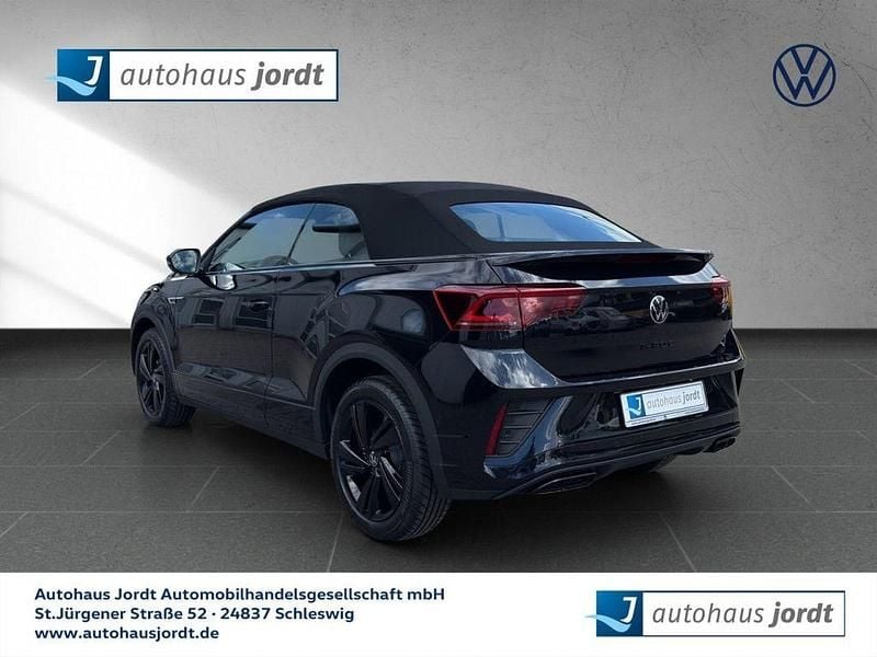 Neu VW T-Roc Cabriolet R-line 150 PS (110 kW) 2025 Schwarz Cabrio