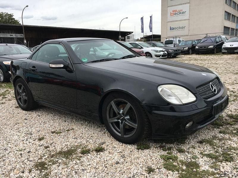 Gebraucht Mercedes SLK200 163 PS (119 kW) 2001 Schwarz Cabrio