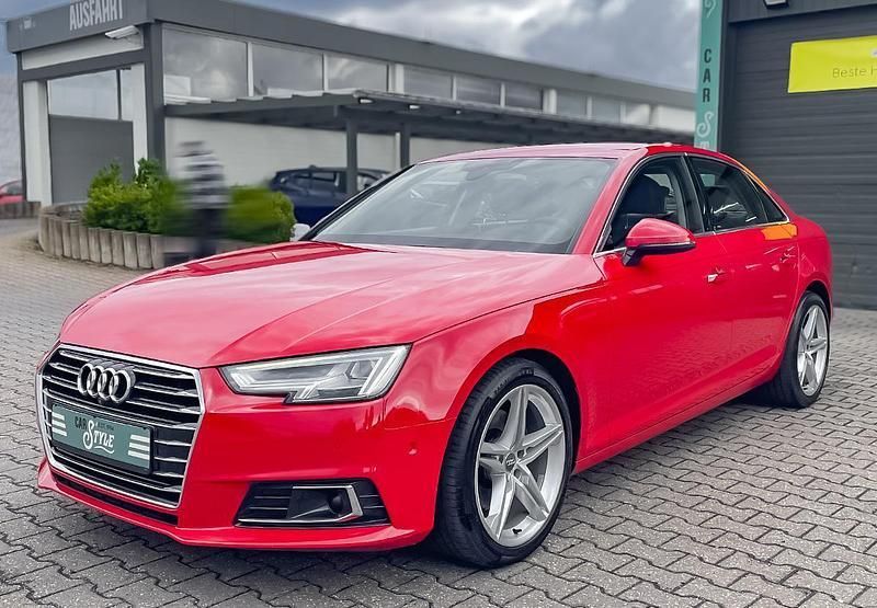 Rot metallic Gebraucht 2015 Audi A4 Ambiente | 18.980 € (Fairer Preis) - Bild 1/4