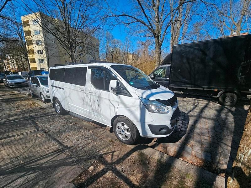 Gebraucht Ford Transit Custom 125 PS (91 kW) 2014 Weiß Van / Kleinbus