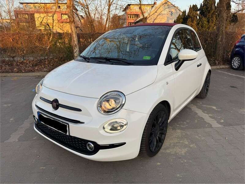 Weiß Gebraucht 2020 Fiat 500C Star Cabrio | 14.499 € (Fairer Preis) - Bild 1/4
